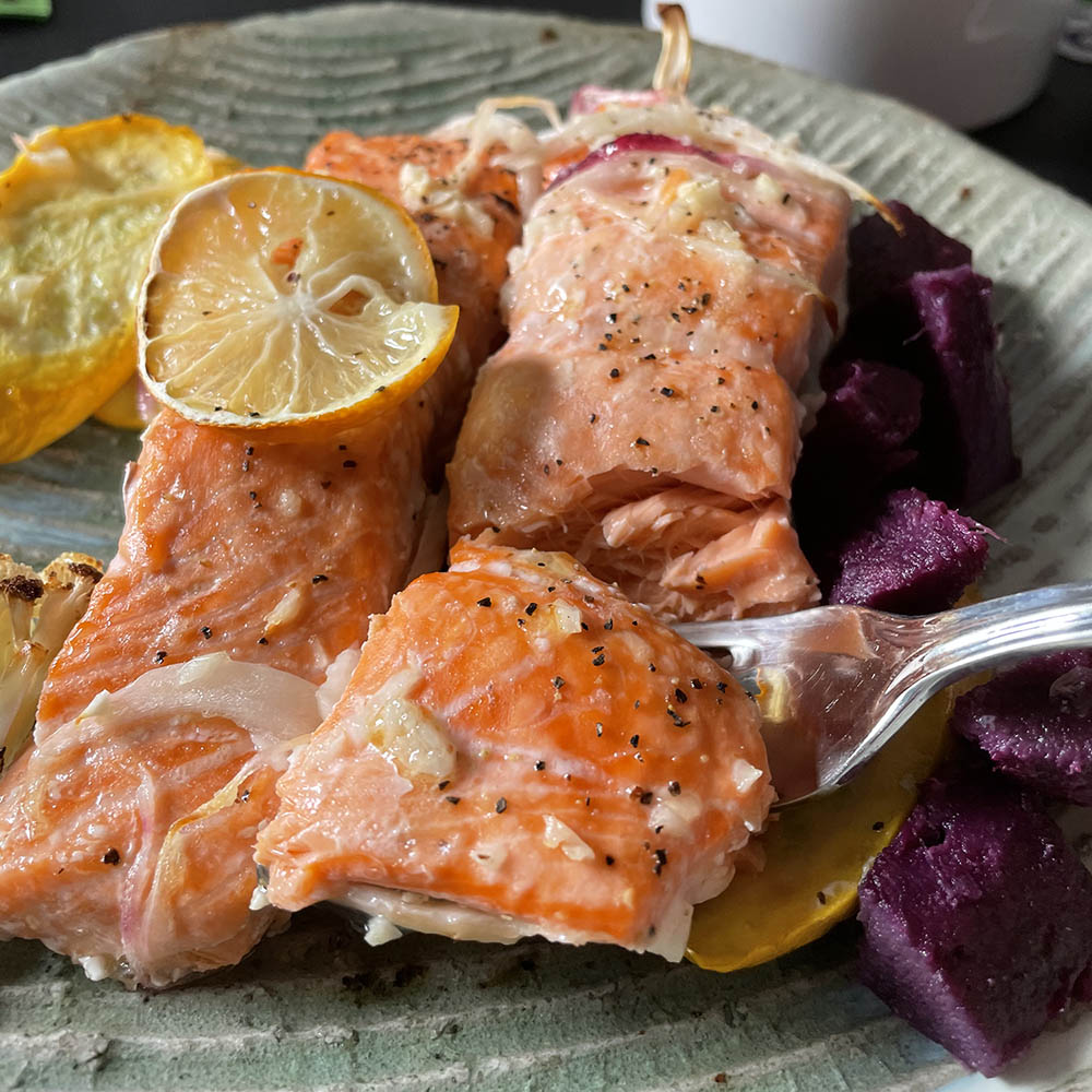 Lemon Garlic Salmon