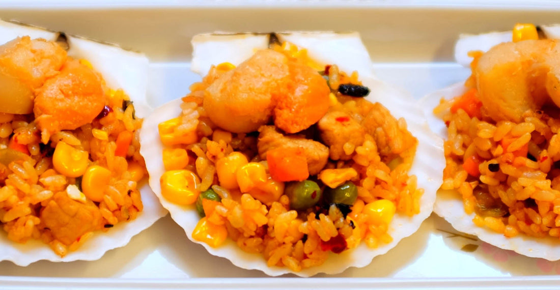 Scallops with Fried Rice Recipe | Quick & Flavorful Meals | Riviera ...