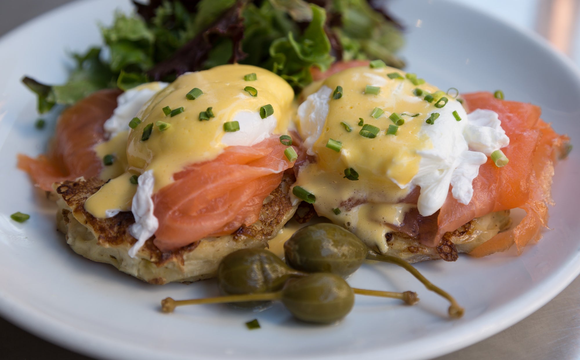 Eggs Benedict with Thin Sliced Ora King Salmon Belly Recipe - A Luxurious Brunch Delight
