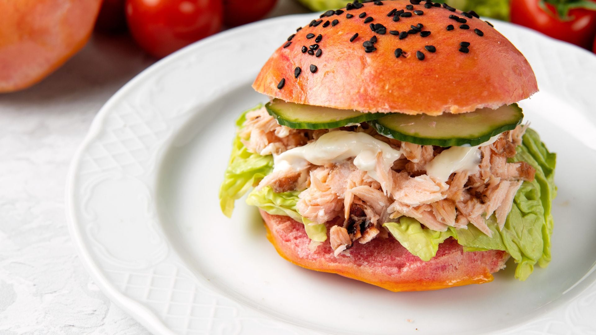 Fresh Salmon Burger Recipe