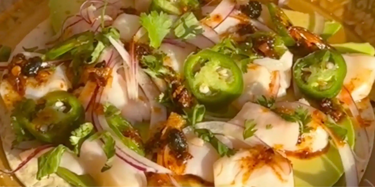 Japanese Scallop Aguachile Recipe