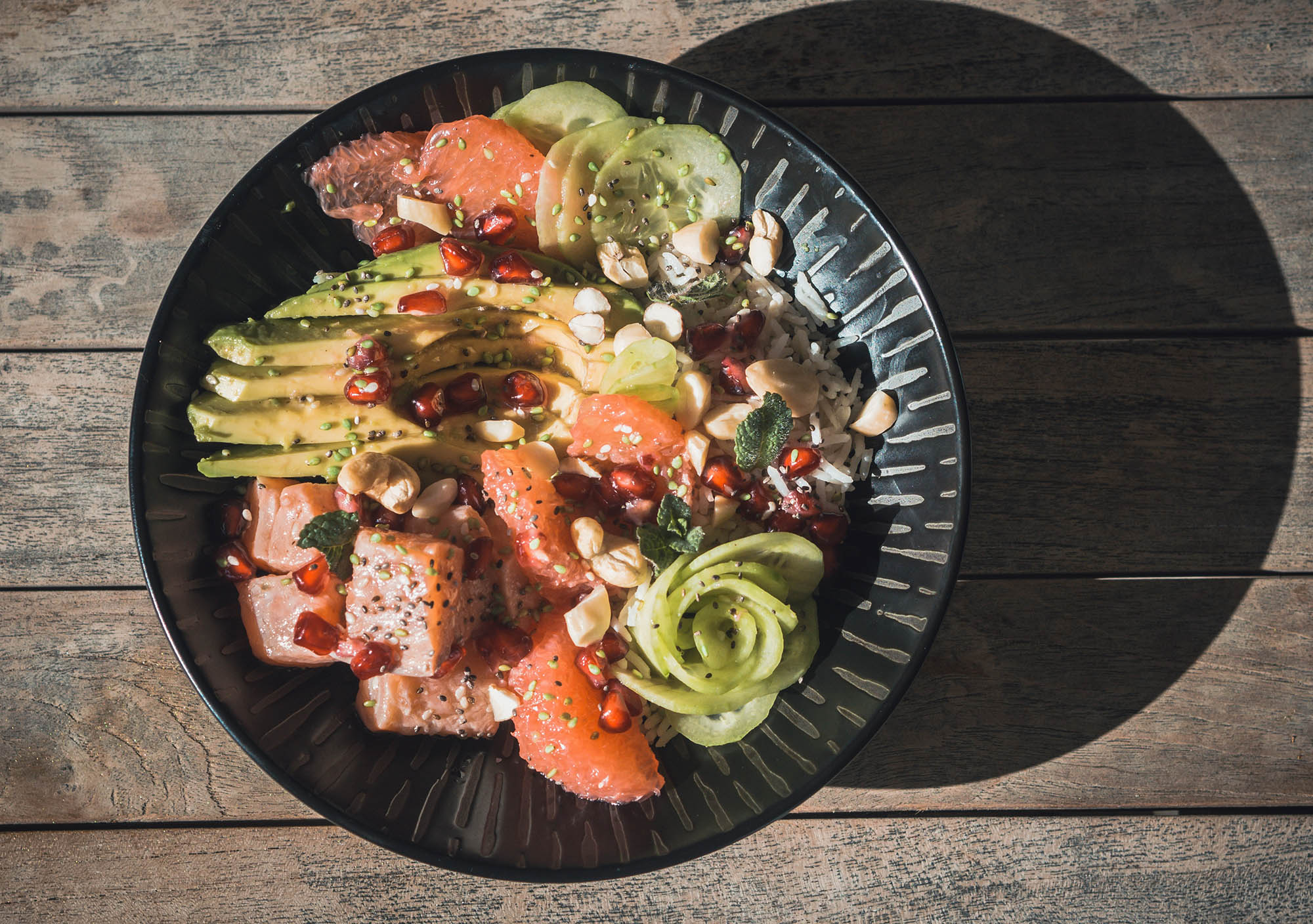 Salmon Poke Salad