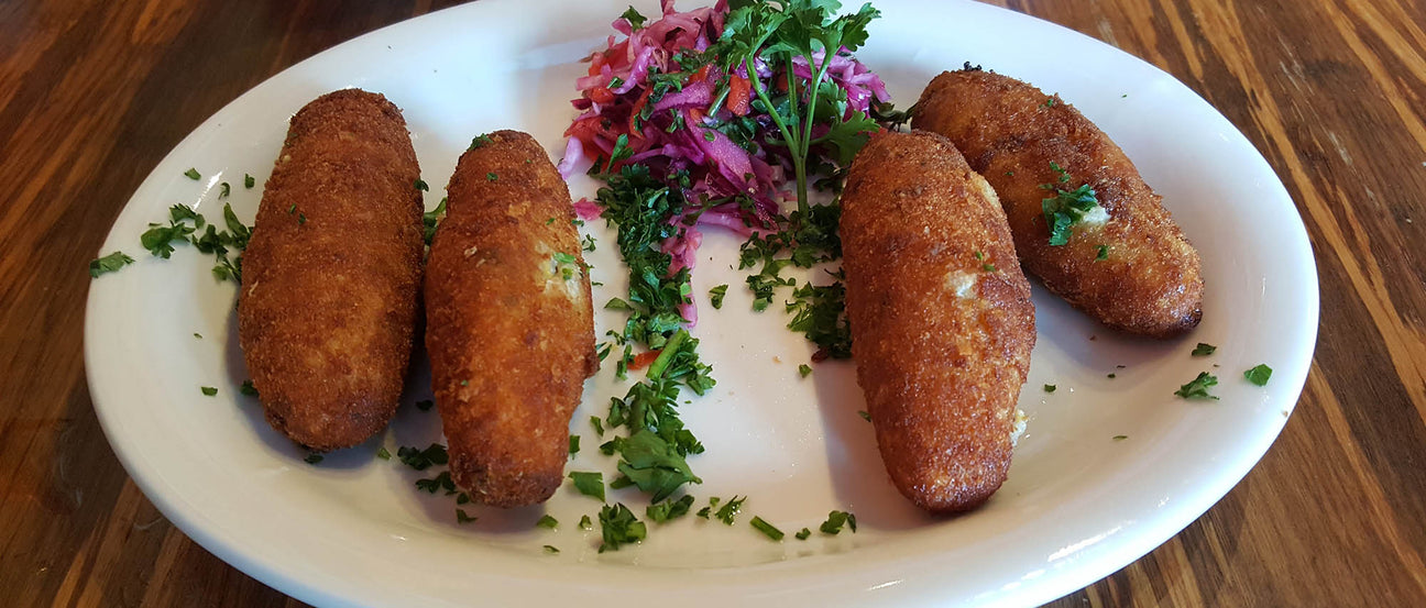 Fresh Salmon Croquette