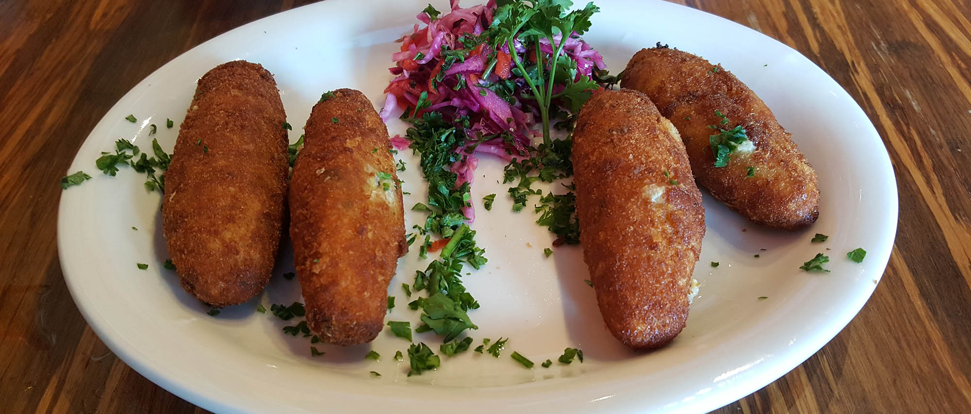 Fresh Salmon Croquette