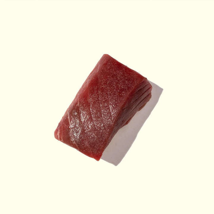 Bluefin Tuna Akami 4oz saku block - order buy fresh seafood online home delivery sushi sashimi grade riviera seafood club