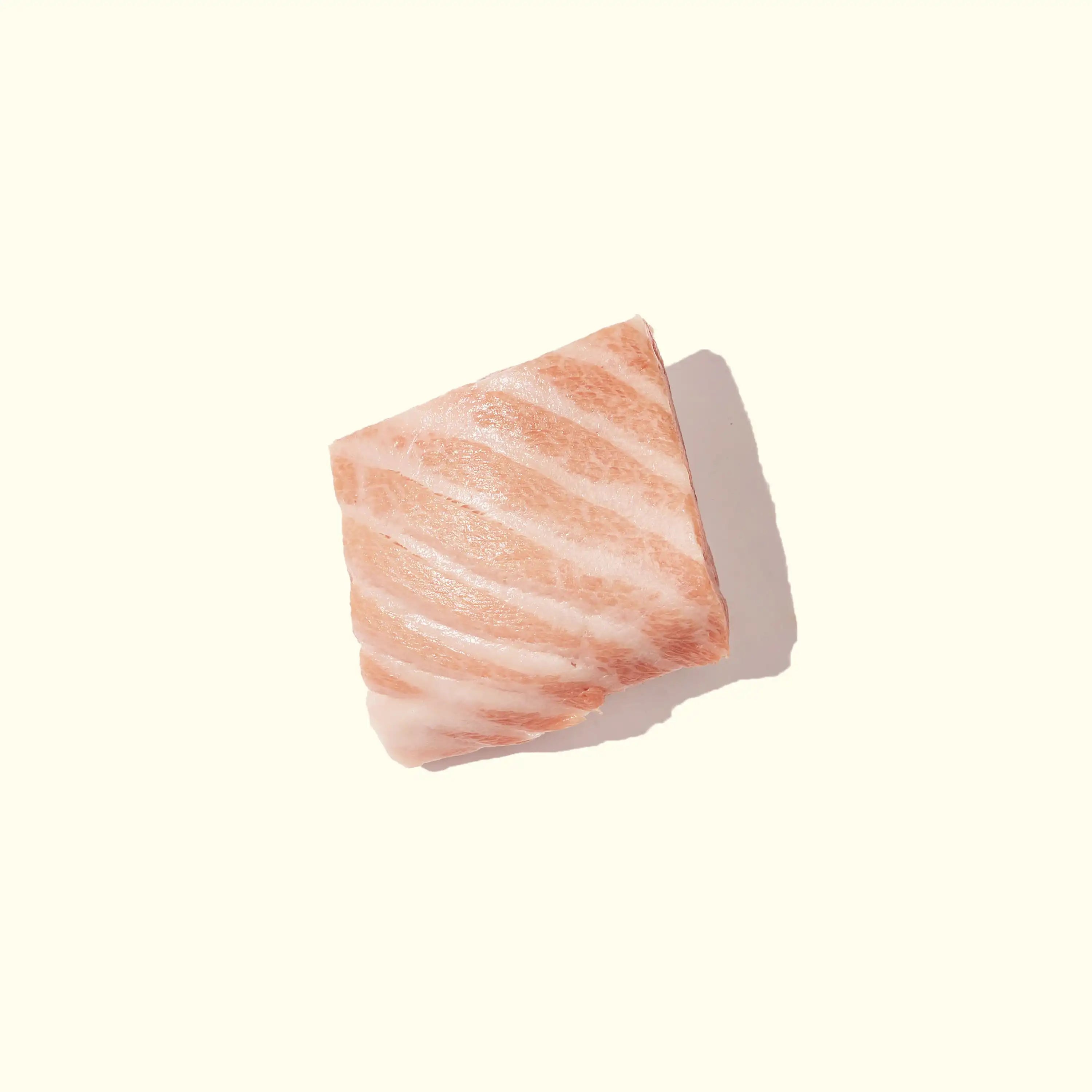 Bluefin Tuna Otoro 7oz saku block thawed color fatty pacific sustainable - order fresh seafood online sushi sashimi riviera seafood club 01