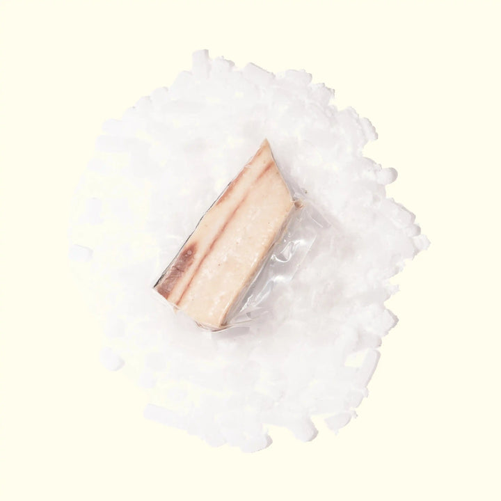 Hon-Hamachi (Japanese Yellowtail) Saku - frozen in package on ice - order fresh seafood online home delivery sushi sashimi grade riviera seafood club