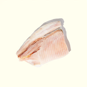 Pacu Filet - overhead photo skin side down - order fresh seafood online buy sushi sashimi grade fish home delivery riviera seafood club